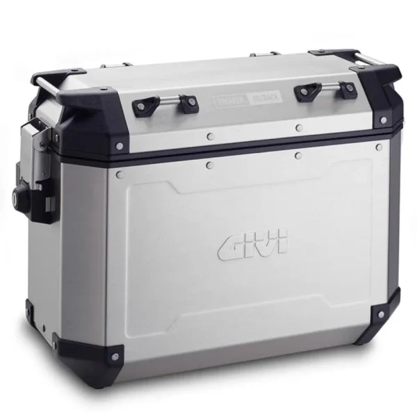 BAU GIVI TREKKER LATERAL PRATA 37L - Imagem 4