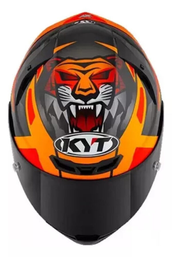 CAPACETE KYT TT-COURSE ANTONELLI 2022 REPLICA - Imagem 3