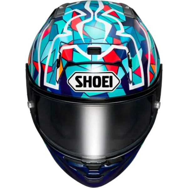 CAPACETE SHOEI X-SPR PRO MARQUEZ BARCELONA TC-10 - Imagem 2