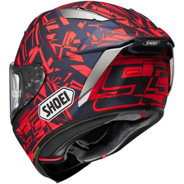 CAPACETE SHOEI X-SPR PRO MARQUEZ DAZZLE TC-10 - Imagem 2