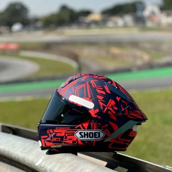 CAPACETE SHOEI X-SPR PRO MARQUEZ DAZZLE TC-10 - Imagem 3