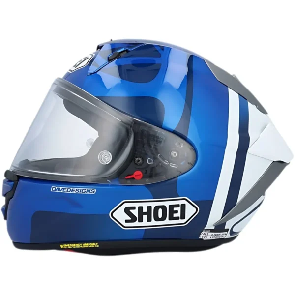 CAPACETE SHOEI X-SPR PRO ALEX MARQUEZ 73 TC-2 - Imagem 4