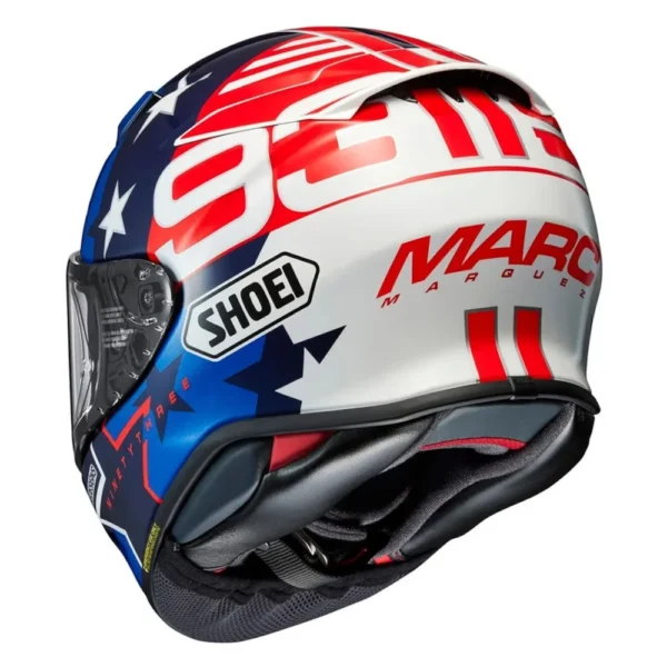 CAPACETE SHOEI NXR2 MARQUEZ AMERICAN SPIRIT TC-10 - Imagem 3