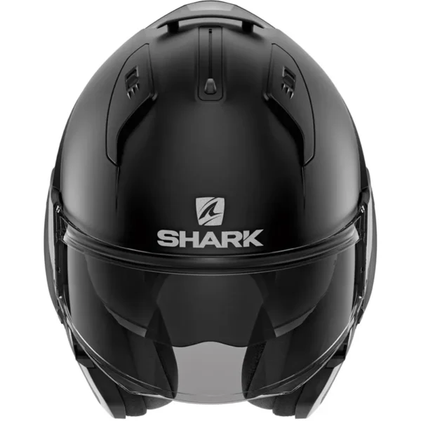 CAPACETE SHARK EVO ES BLANK FOSCO KMA - Imagem 5