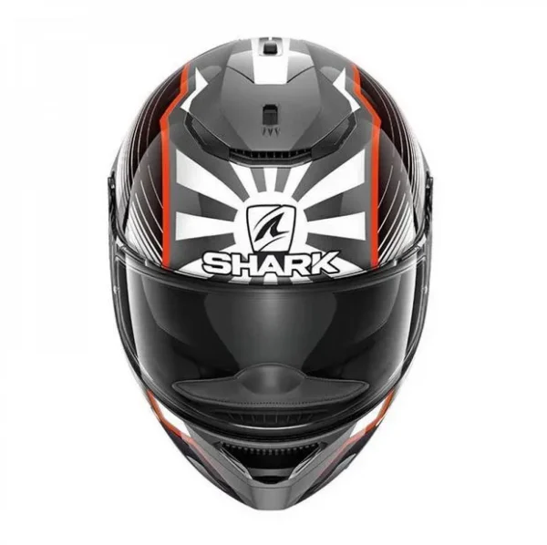 CAPACETE SHARK SPARTAN REPLICA ZARCO MALASYAN GP GLOSSY AWR - Imagem 3