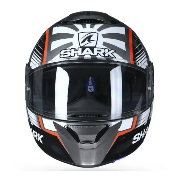 CAPACETE SHARK SPARTAN REPLICA ZARCO MALASYAN GP GLOSSY AWR - Imagem 4