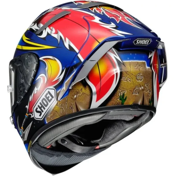 CAPACETE SHOEI X-SPIRIT3 NORICK 04 TC-2 - Imagem 4