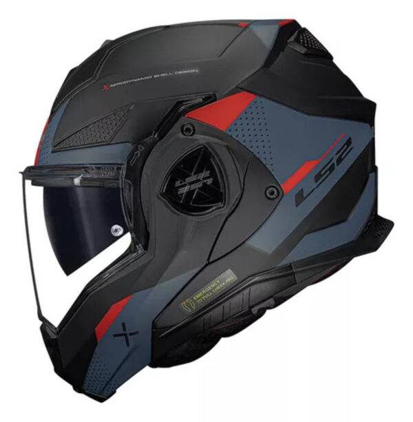 CAPACETE LS2 FF901 ADVANT X OBLIVION FOSCO - Imagem 2