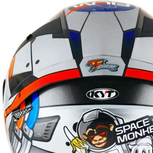 CAPACETE KYT TT-COURSE RATTHAPARK SPACE MONKEY - Imagem 3