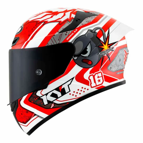 CAPACETE KYT TT-COURSE SUPER MARIO REPLICA