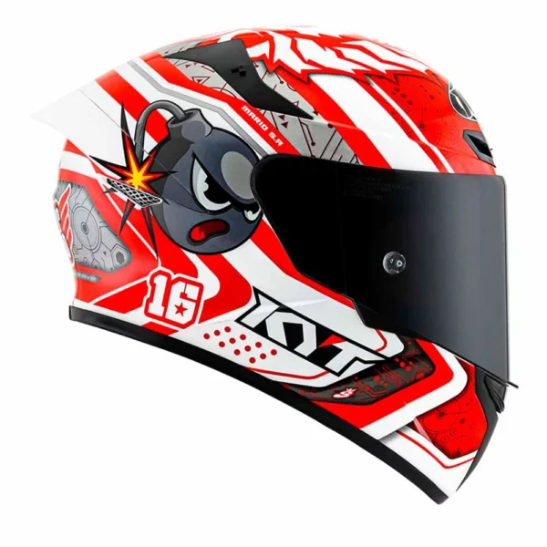 CAPACETE KYT TT-COURSE SUPER MARIO REPLICA - Imagem 3