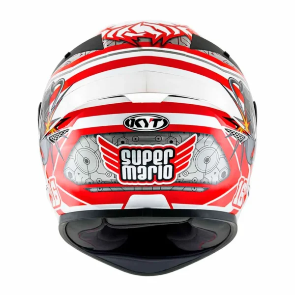 CAPACETE KYT TT-COURSE SUPER MARIO REPLICA - Imagem 5