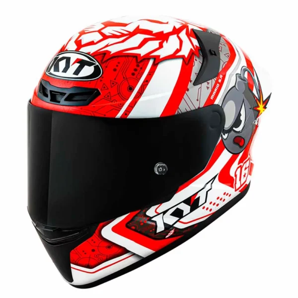 CAPACETE KYT TT-COURSE SUPER MARIO REPLICA - Imagem 6