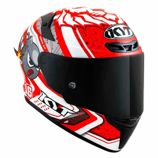 CAPACETE KYT TT-COURSE SUPER MARIO REPLICA - Imagem 7