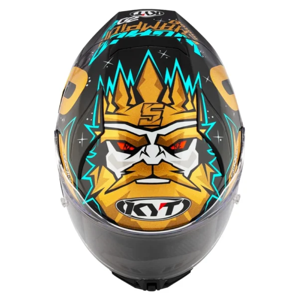 CAPACETE KYT R2R MAX MASIA WORLD CHAMP 2023 - Imagem 5
