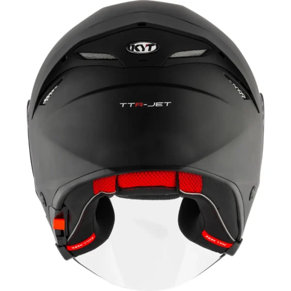 CAPACETE KYT TTR-JET PLAIN ICE - Imagem 4