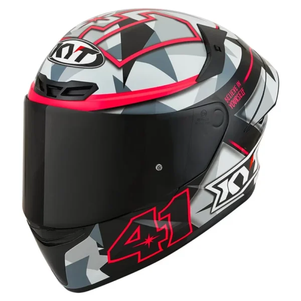 CAPACETE KYT TT-COURSE ESPARGARO REPLICA 2018 FUXIA
