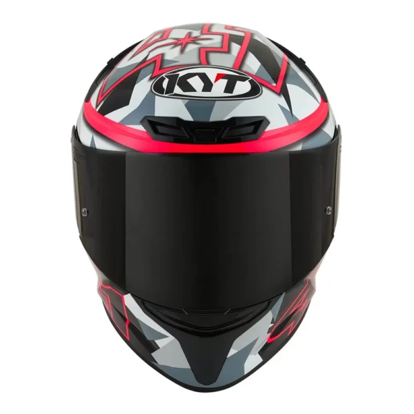 CAPACETE KYT TT-COURSE ESPARGARO REPLICA 2018 FUXIA - Imagem 4