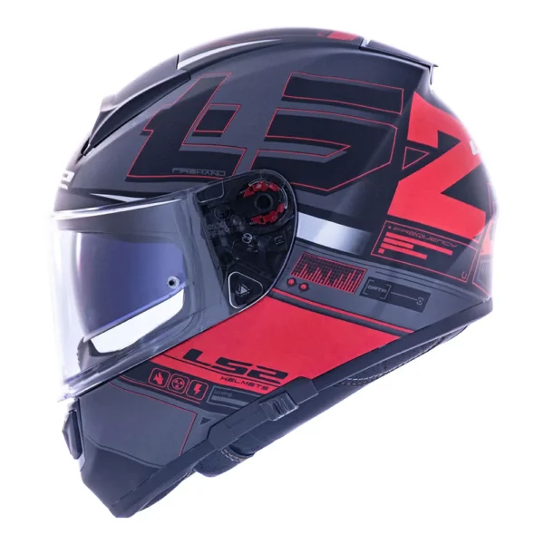 CAPACETE LS2 VECTOR EVO FF397 FREQUENCY FOSCO