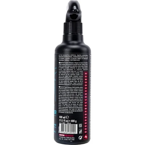 MOTUL E7 INSECT REMOVER 400ML - Imagem 2