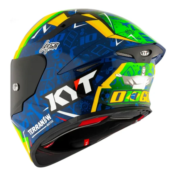 CAPACETE KYT TT-REVO DIOGO MOREIRA 2024 REPLICA - Imagem 2