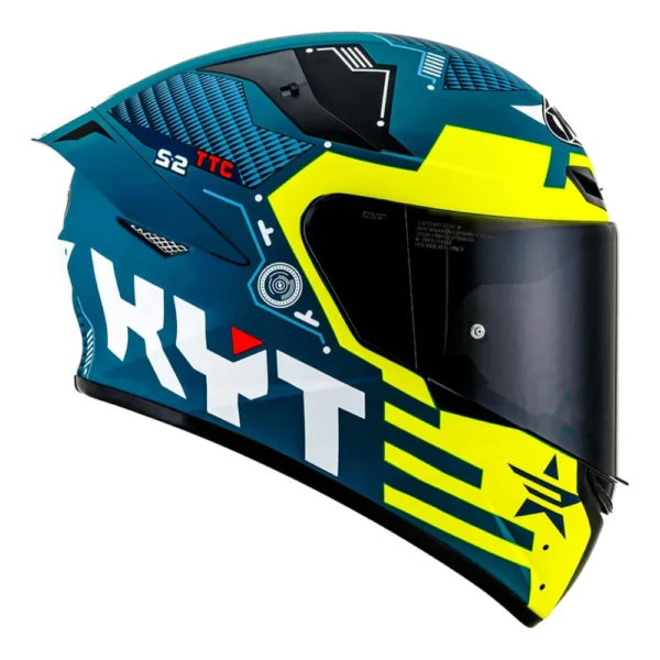 CAPACETE KYT TT COURSE FUSELAGE - Imagem 3