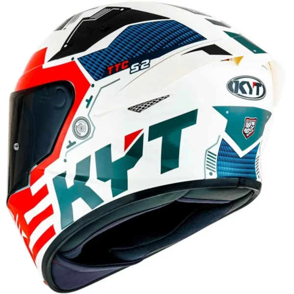 CAPACETE KYT TT COURSE FUSELAGE - Imagem 4