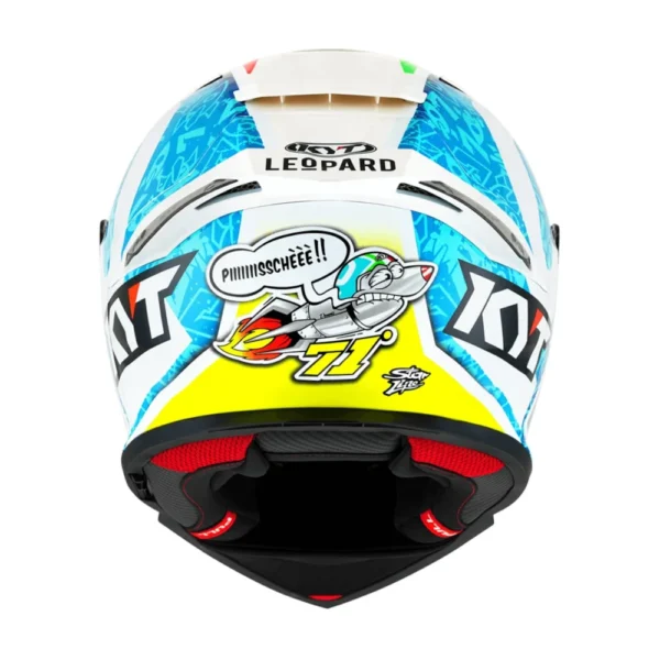 CAPACETE KYT R2R MAX FOGGIA MISANO 2021 REPLICA - Imagem 3