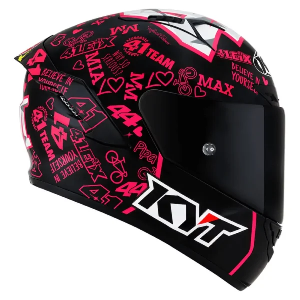 CAPACETE KYT NX RACE ESPARGARO REPLICA 2020 - Imagem 2