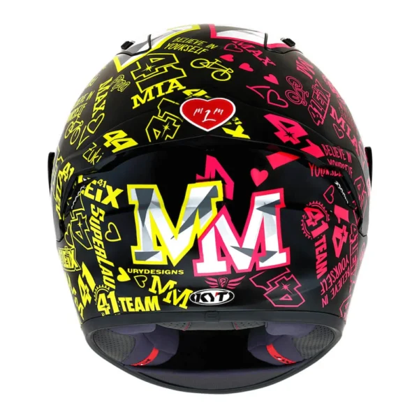 CAPACETE KYT NX RACE ESPARGARO REPLICA 2020 - Imagem 3