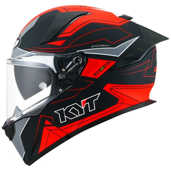 CAPACETE KYT R2R LED FOSCO
