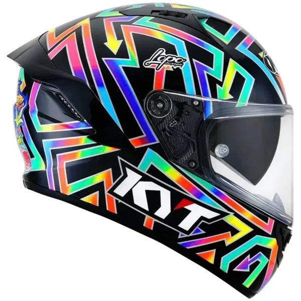 CAPACETE KYT NF-R MANZI MISANO - Imagem 4