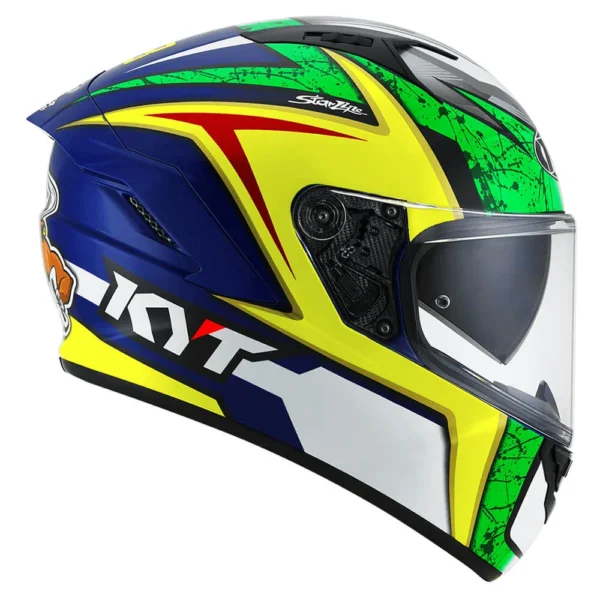 CAPACETE KYT NF-R DALLA PORTA REPLICA ORIGINAL - Imagem 4
