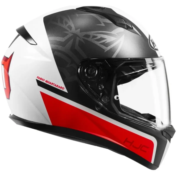 CAPACETE HJC C10 FABIO QUARTARARO - Imagem 3