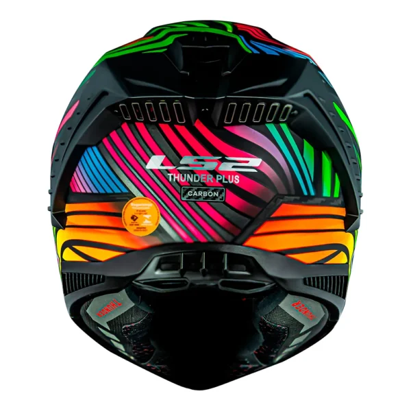 CAPACETE LS2 FF805 THUNDER C RAINBOW MATTE - Imagem 3