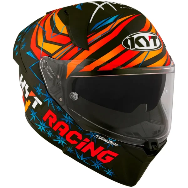 CAPACETE KYT R2R MAX FERNANDEZ 2022 REPLICA FOSCO - Imagem 3
