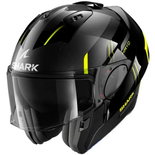CAPACETE SHARK EVO ES KRYD AKY - Imagem 3