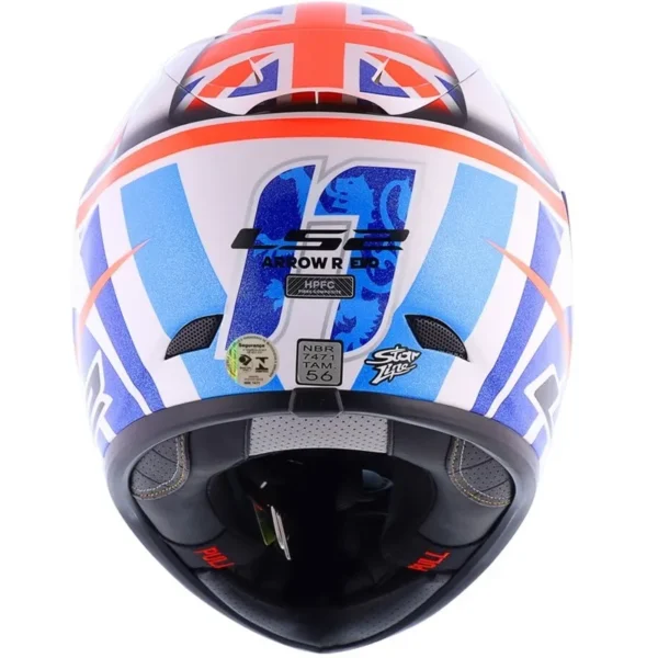 CAPACETE LS2 FF323 ARROW R JOHN MCPHEE - Imagem 4