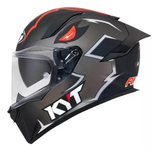 CAPACETE KYT R2R FURY 29 FOSCO