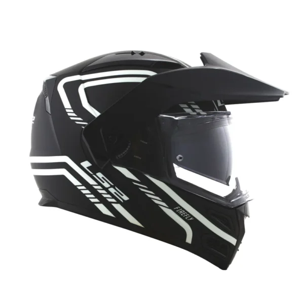 CAPACETE LS2 METRO EVO FF324 FIREFLY LUMINOUS - Imagem 2