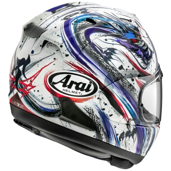 CAPACETE ARAI RX-7V EVO KIYONARI TRICO - Imagem 2