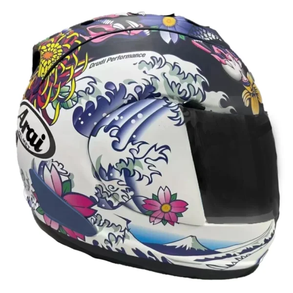 CAPACETE ARAI RX-7V EVO ORIENTAL FLAT BLACK - Imagem 2
