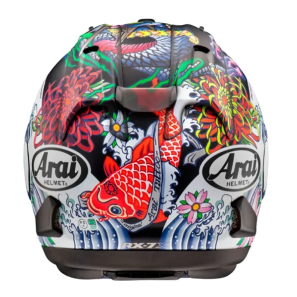 CAPACETE ARAI RX-7V EVO ORIENTAL FLAT BLACK - Imagem 3