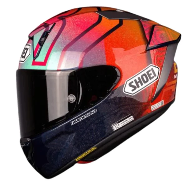 CAPACETE SHOEI X-SPR PRO MARQUEZ HOLI TC-1
