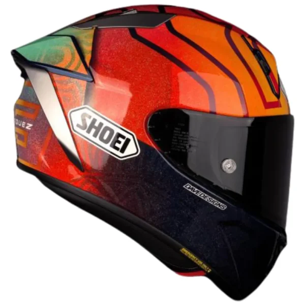 CAPACETE SHOEI X-SPR PRO MARQUEZ HOLI TC-1 - Imagem 4
