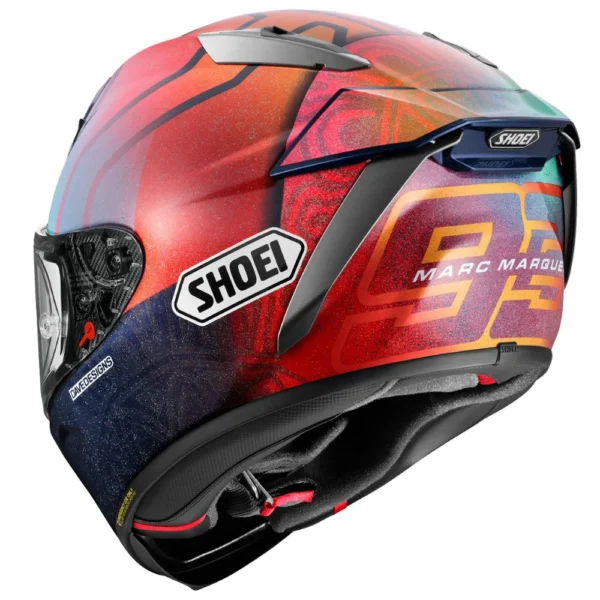 CAPACETE SHOEI X-SPR PRO MARQUEZ HOLI TC-1 - Imagem 5