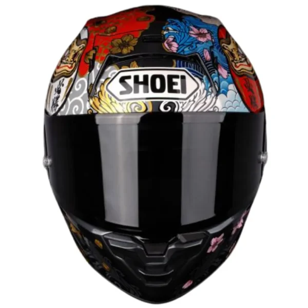 CAPACETE SHOEI X-SPR PRO MARQUEZ MOTEGI 5 TC-1 - Imagem 5